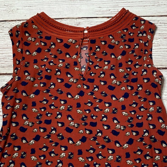 Anthropologie Meadow Rue Sanna Bird Print Top Sz S - Picture 14 of 16